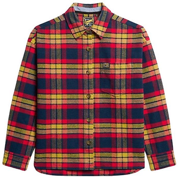 Superdry  Blusen Surchemise à carreaux en flanelle femme günstig online kaufen