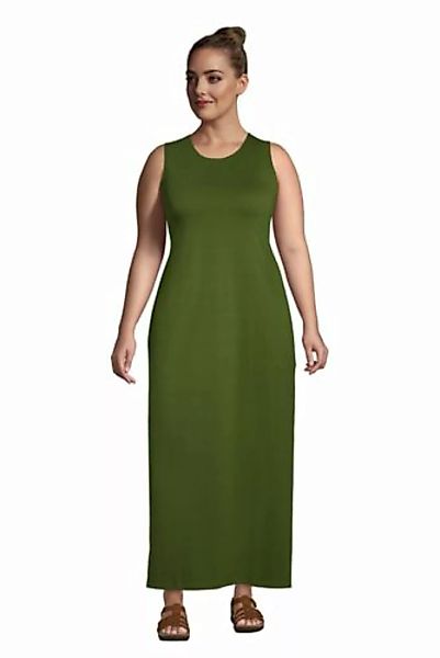 Maxi-Strandkleid in großen Größen, Damen, Größe: 48-50 Plusgrößen, Grün, Ba günstig online kaufen