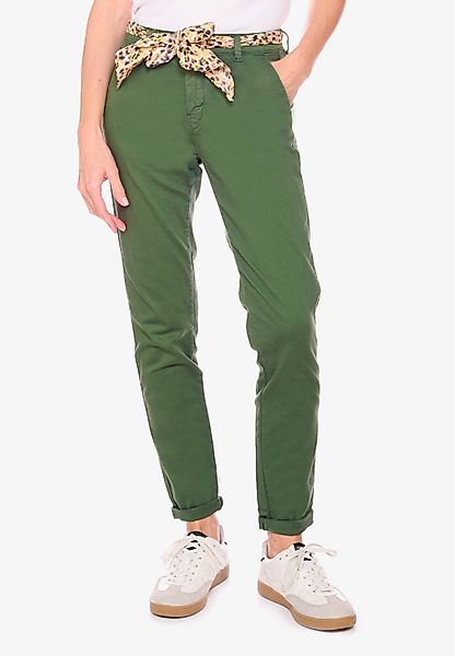 Le Temps Des Cerises Chinohose "DYLI 6" mit umgeschlagenem Beinsaum günstig online kaufen