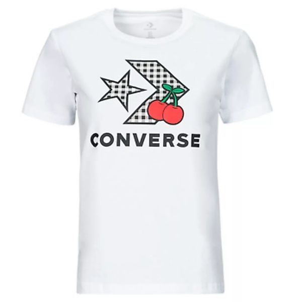 Converse  T-Shirt CHERRY STAR CHEVRON INFILL TEE WHITE günstig online kaufen