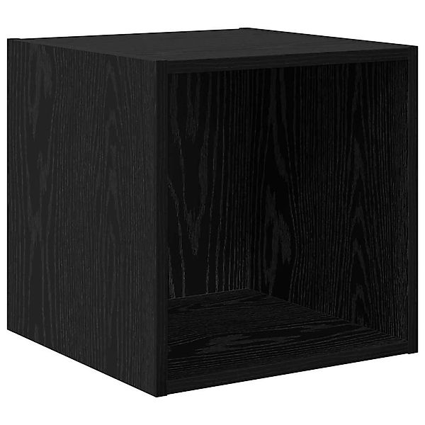 vidaXL Regal Wandschrank Schwarz Eichen-Optik 37 günstig online kaufen