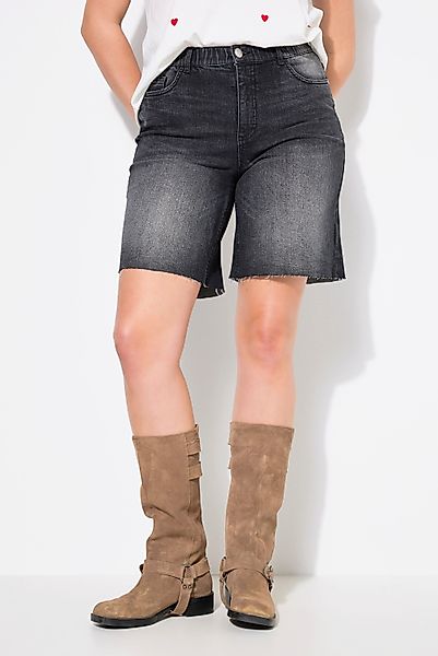 Studio Untold 5-Pocket-Jeans Jeans-Bermuda Wide Legs günstig online kaufen