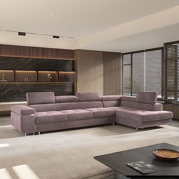 Masseno Ecksofa VICENTE mit Schlaffunktion L-Form, günstig online kaufen