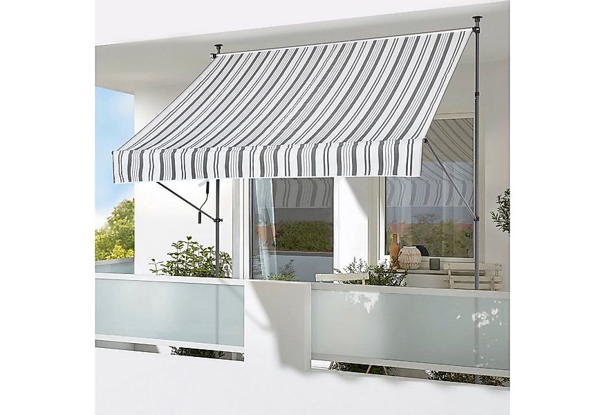 KONIFERA Klemmmarkise Breite/ Ausfall: 200/120 cm günstig online kaufen