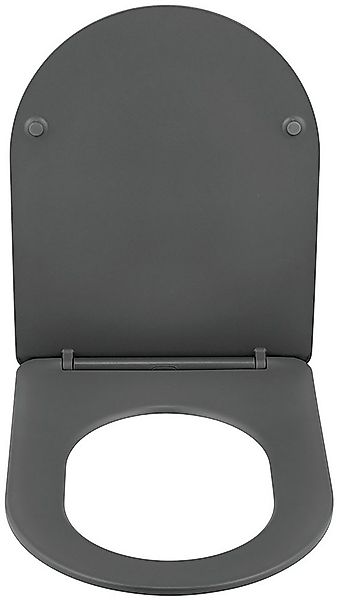 WENKO WC-Sitz Modell Galati, aus Duroplast, ultraflach, D-Form, mit Absenka günstig online kaufen