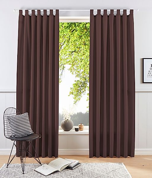 my home Vorhang Raja, Schlaufen (2 günstig online kaufen