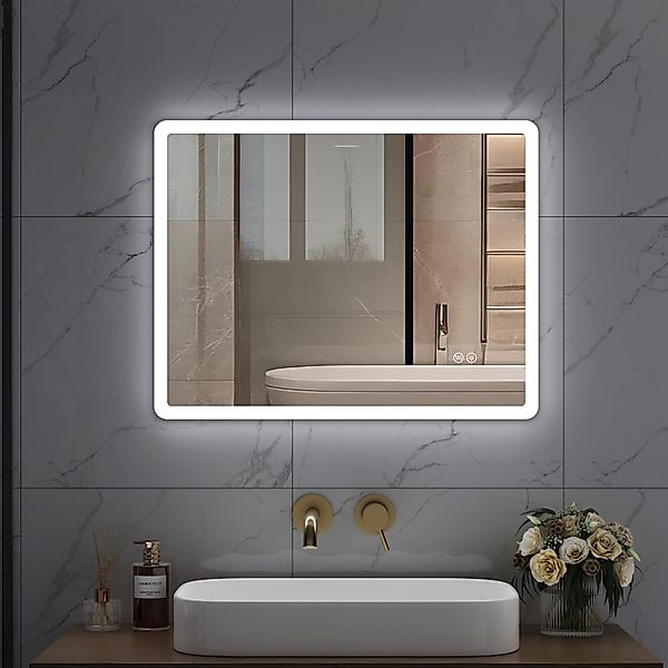 HOROW Badspiegel badezimmer spiegel mit Beleuchtung günstig online kaufen