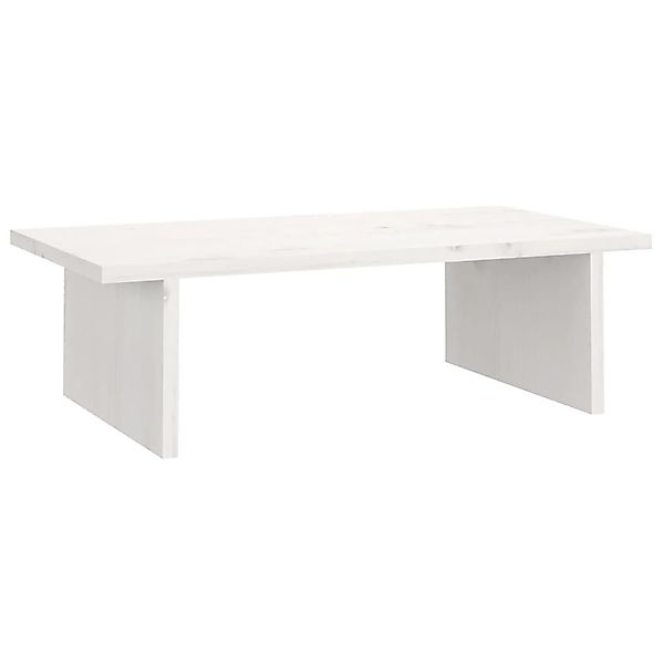 vidaXL Computertisch Monitorständer Weiß 50x27x15 cm günstig online kaufen