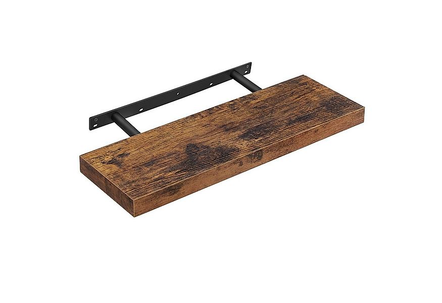 VASAGLE Wandregal, 1-tlg., Wandboard, Bereite 40 - 80 cm günstig online kaufen