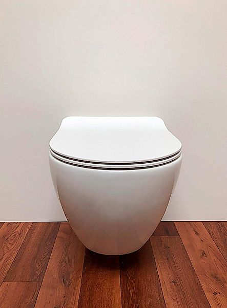 ADOB Tiefspül-WC, wandhängend, Abgang waagerecht, Set, günstig online kaufen