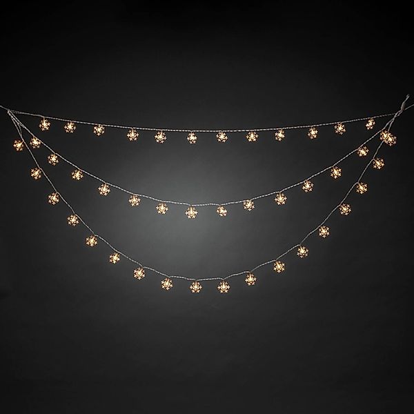 KONSTSMIDE LED-Lichtervorhang »Weihnachtsdeko aussen«, 44 warm weiße Dioden günstig online kaufen