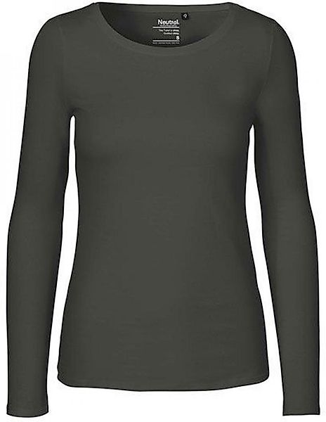 Neutral Langarmshirt Damen Long Sleeve T-Shirt günstig online kaufen