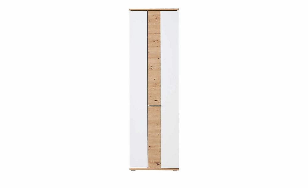 uno Garderobenschrank   Nino  ¦ weiß ¦ Maße (cm): B: 60 H: 200 T: 38.0 Schr günstig online kaufen