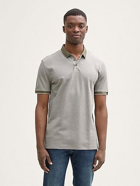 TOM TAILOR Denim Poloshirt, mit Kontrastdetails günstig online kaufen