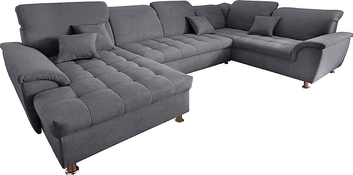 DOMO collection Wohnlandschaft "Franzi optional mit Bettfunktion, Bettkaste günstig online kaufen