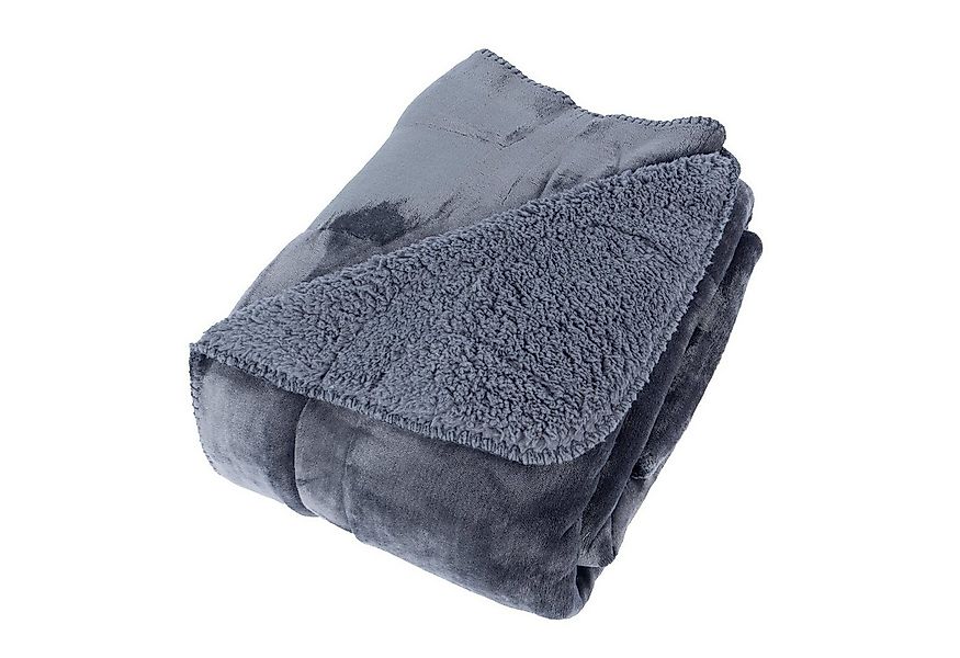 Wohndecke Flanell und Sherpa, VIVA Home, Oberseite weicher Flanell und Rück günstig online kaufen