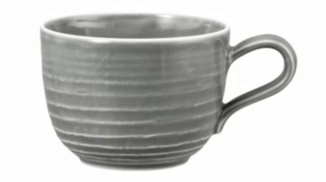 Seltmann Weiden Kaffee Obertasse Terra Ø 11.8 cm rund Porzellan perlgrau günstig online kaufen