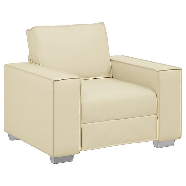 vidaXL Sofa Sofa Creme, 1 Teile günstig online kaufen