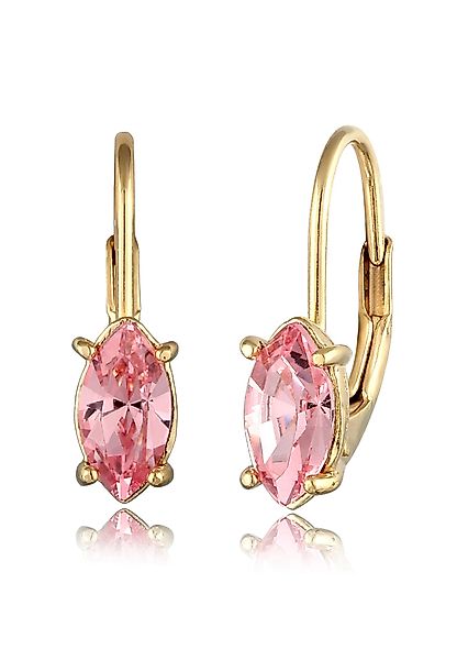 Elli Ohrhänger-Set Ohrhänger Marquise Glas Kirstalle günstig online kaufen