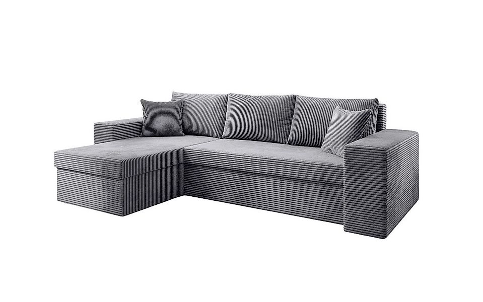 Luxusbetten24 Schlafsofa Designer Sofa Denver, mit Stauraum und Schlaffunkt günstig online kaufen