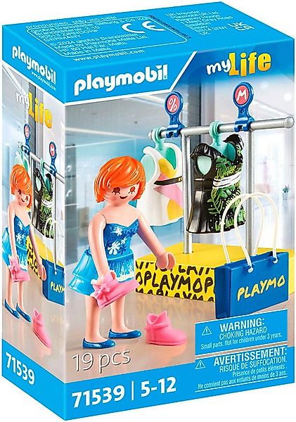 Playmobil® Kleidershopping (71539), My Life Konstruktions-Spielset, (19 St) günstig online kaufen