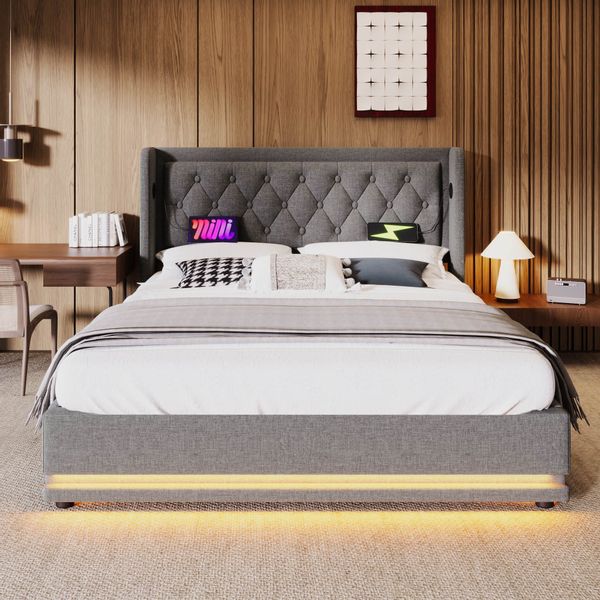REDOM Polsterbett Jugendbett Bett Stauraumbett gepolsteres günstig online kaufen
