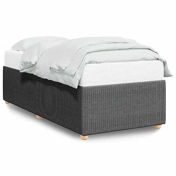 vidaXL Bettgestell Dunkelgrau Stoff2108217 günstig online kaufen