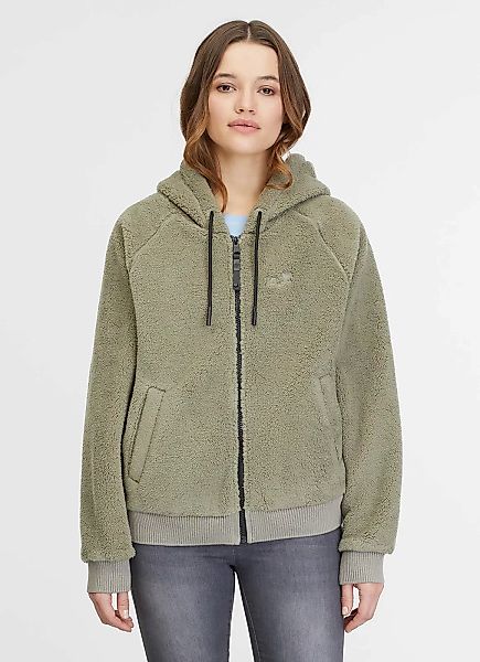 Ragwear Sweatjacke "TALIANA", aus weichem Teddy Plüsch günstig online kaufen