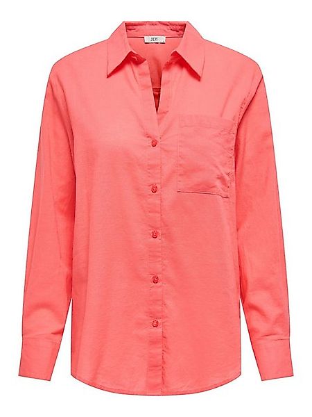 JACQUELINE de YONG Blusenshirt Langärmlig mit Brusttasche und Knopfleiste J günstig online kaufen