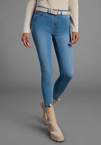 Arizona Skinny-fit-Jeans "Ultra Stretch", skinny-fit, betonte Taille, shapi günstig online kaufen