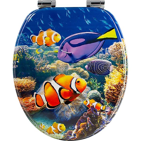 Sanfino WC-Sitz „Nemo“ hochwertiger Toilettendeckel mit günstig online kaufen