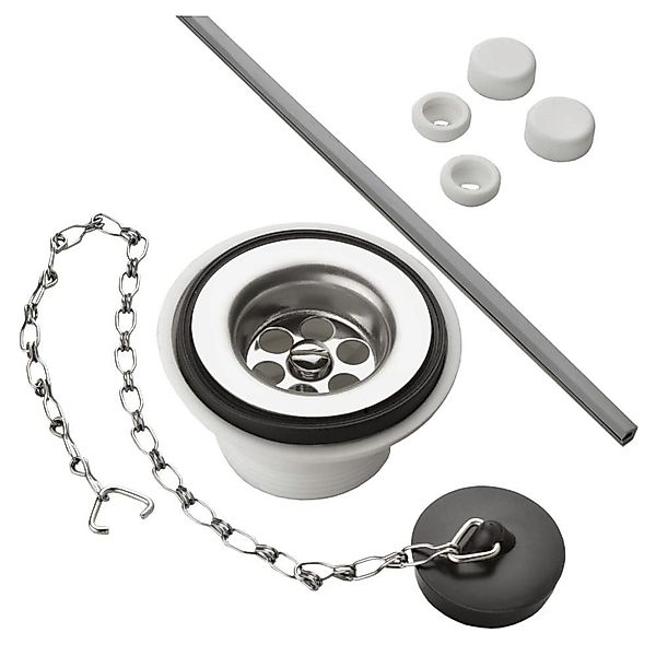 Alape Waschbecken Zubehör-Set, Ausguß, Zubehör-Set für günstig online kaufen