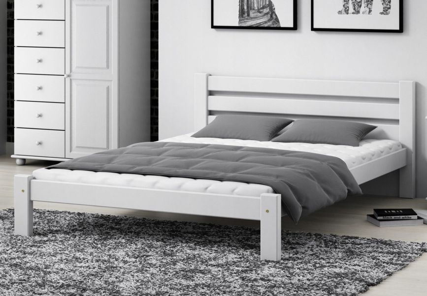 Home Collective Holzbett Einzelbett Massivholz Bett günstig online kaufen