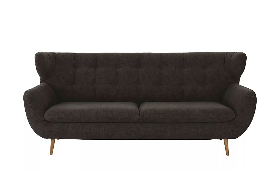 finya Sofa, 3-sitzig  aus Chenille Sortland ¦ grau ¦ Maße (cm): B: 225 H: 9 günstig online kaufen