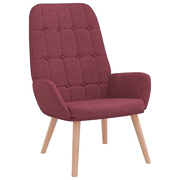 vidaXL Relaxsessel Stoff Weinrot 4102649 günstig online kaufen