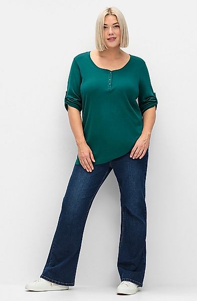 Sheego T-Shirt 3/4-Arm-Shirt günstig online kaufen