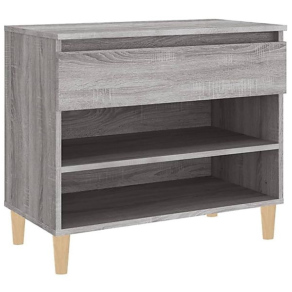 vidaXL Schuhregal Schuhregal Grau Sonoma 70x36x60 günstig online kaufen