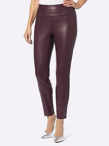 Witt Jerseyhose Leder-Leggings Innenbeinlänge ca. 71 günstig online kaufen