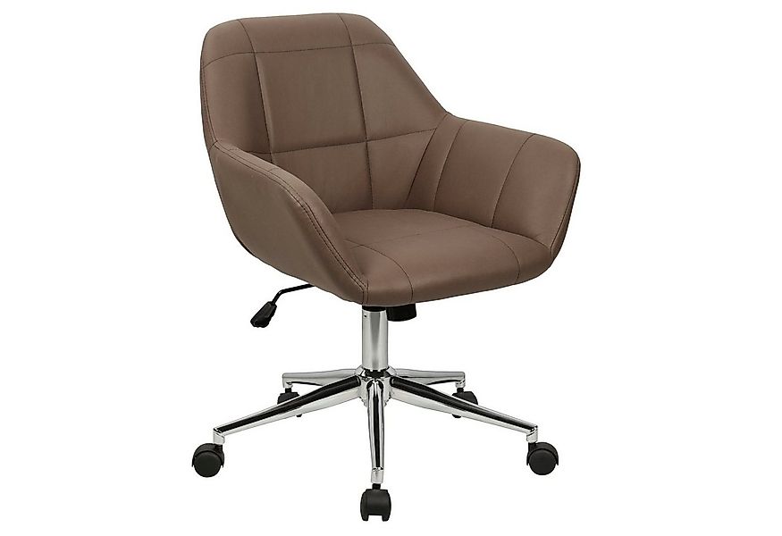 SVITA Schreibtischstuhl LILY, Höhenverstellbar, Bürostuhl mit Rollen, drehb günstig online kaufen