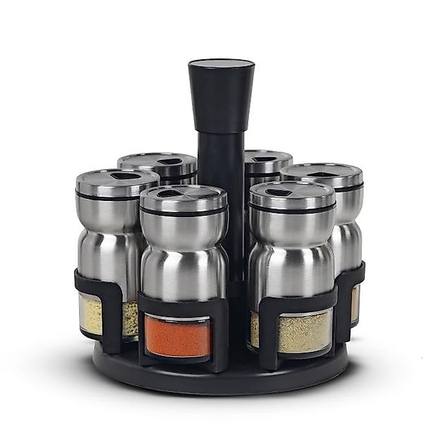 Gewürzständer EDELSTAHL SCHÄFER 1 Stück ca. 125 ml 7-tlg. unsortiert günstig online kaufen