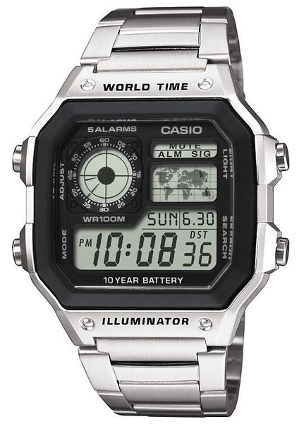 CASIO TIMELESS COLLECTION Chronograph AE-1200WHD-1AVEF, Quarzuhr, günstig online kaufen