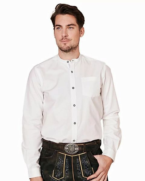 KRÜGER BUAM Trachtenhemd Slim Fit Trachtenhemd 'Madoc' Unifarben 911667, W günstig online kaufen