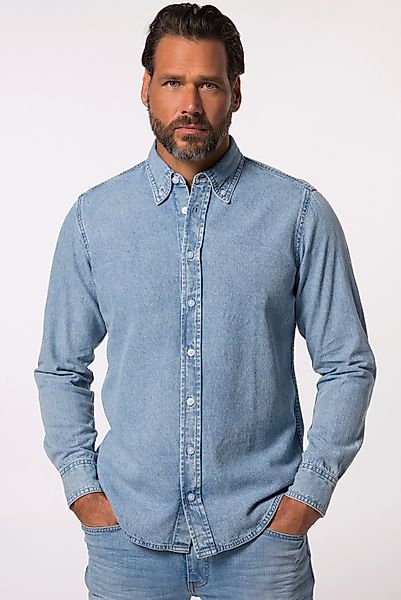 JP1880 Businesshemd JP 1880 Denim-Hemd Langarm günstig online kaufen
