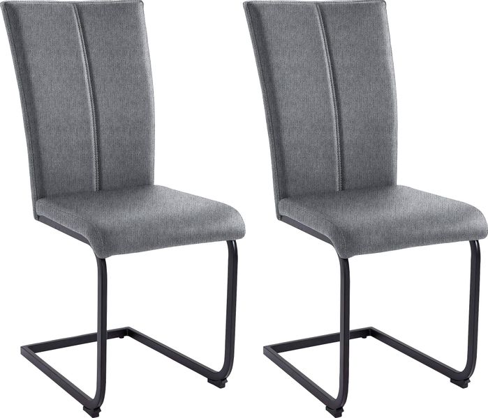 Home affaire Freischwinger "Nils" (Set) 2 Stk. Struktur grob  Strukturstoff günstig online kaufen