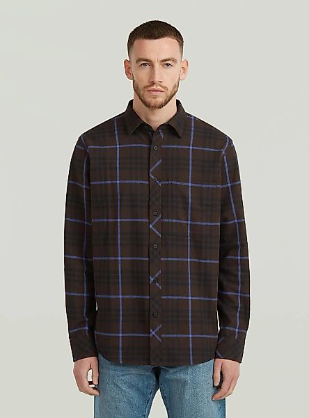 G-STAR Langarmshirt "One Pocket Regular Hemd" günstig online kaufen