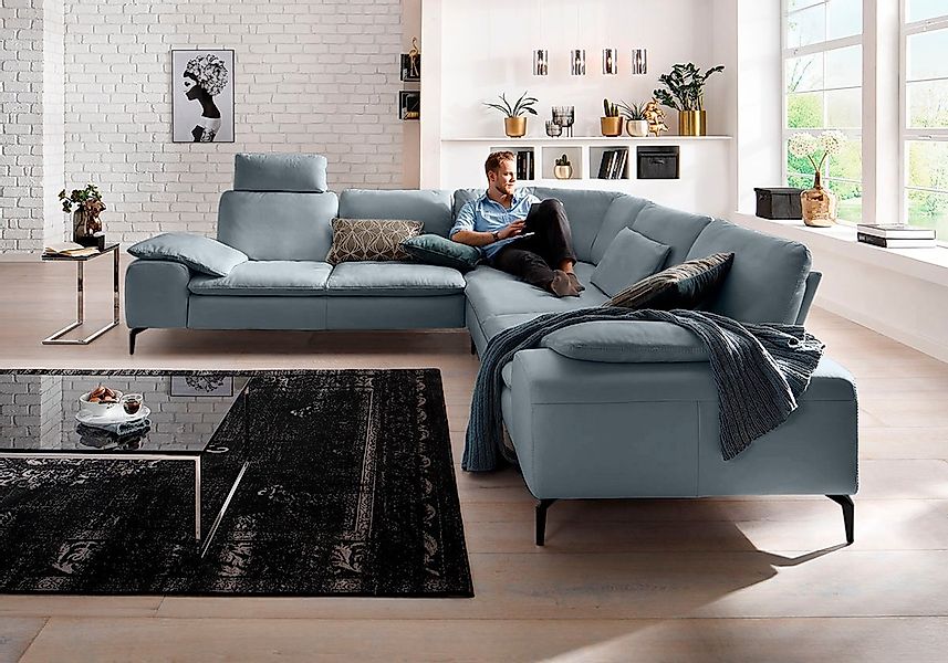 W.SCHILLIG Ecksofa "valentinoo, Designsofa, elegant und bequem, L-Form" mit günstig online kaufen