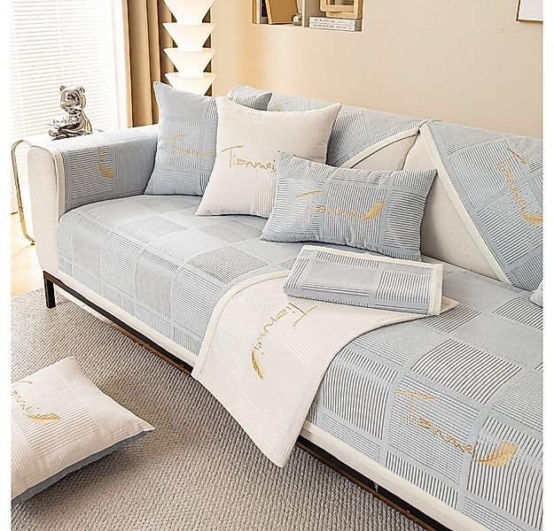 NUODWELL Sofahusse Sofabezug, 1 2 3 4 Sitzer Sofaschoner, rutschfest Couchb günstig online kaufen