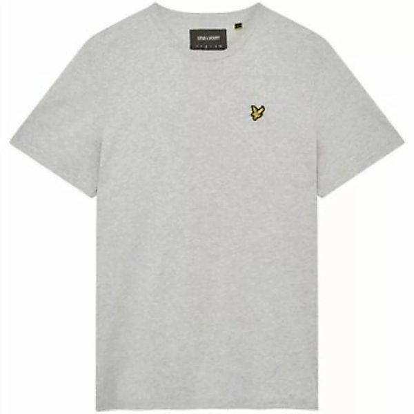 Lyle & Scott  T-Shirts & Poloshirts TS400VOG PLAIN T-SHIRT-D24 LIGHT GREY M günstig online kaufen