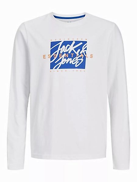 Jack & Jones Junior Langarmshirt JJCOLTON TEE LS CREW NECK JNR günstig online kaufen