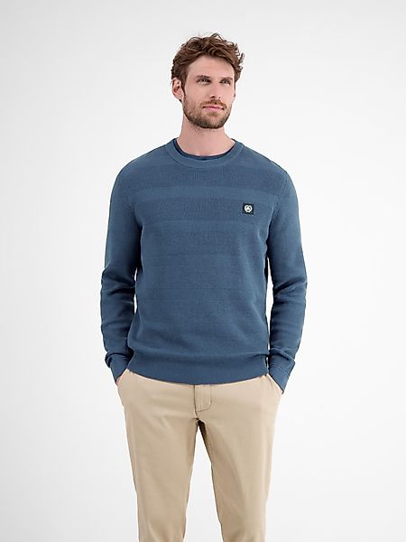 LERROS Strickpullover mit Logo Stickerei günstig online kaufen